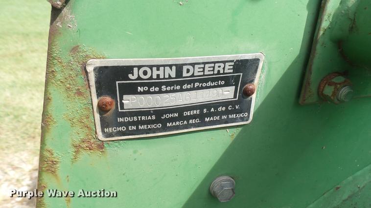 image for item DO9982 John Deere 25A flail mower