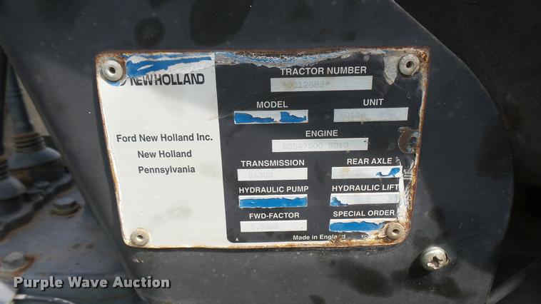 image for item DO9984 New Holland 3930 MFWD tractor