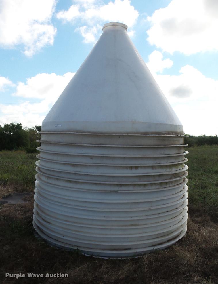 Approximately 14 bulk feed bin cones in Princeton, MO Item DP9241