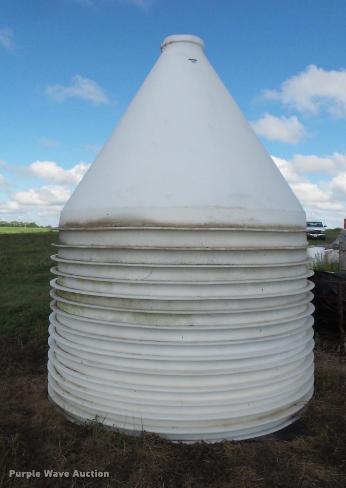 Approximately 14 bulk feed bin cones in Princeton, MO Item DP9241 sold Purple Wave