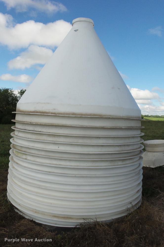 Approximately 14 bulk feed bin cones in Princeton, MO Item DP9241 sold Purple Wave