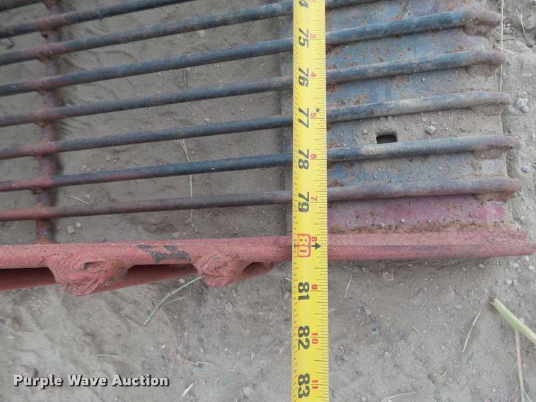 image for item DR9222 Shop built skid steer rock bucket