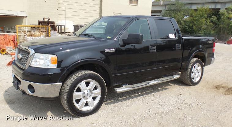 image for item K1792 2007 Ford F150 SuperCrew pickup truck
