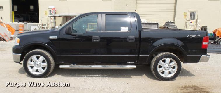 image for item K1792 2007 Ford F150 SuperCrew pickup truck
