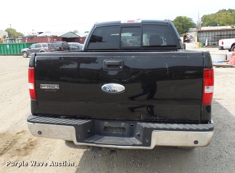 image for item K1792 2007 Ford F150 SuperCrew pickup truck