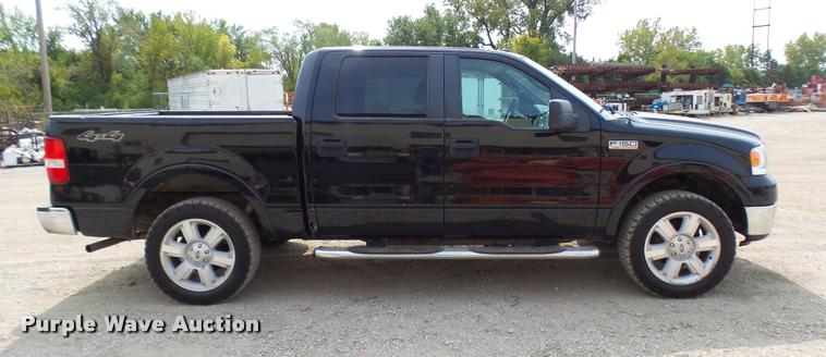 image for item K1792 2007 Ford F150 SuperCrew pickup truck