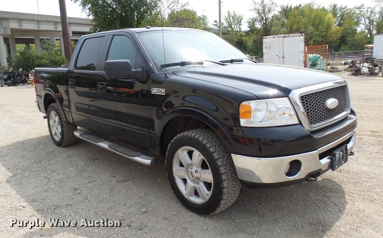 image for item K1792 2007 Ford F150 SuperCrew pickup truck