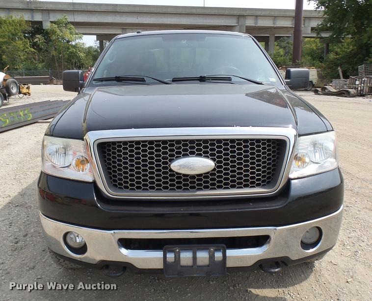 image for item K1792 2007 Ford F150 SuperCrew pickup truck