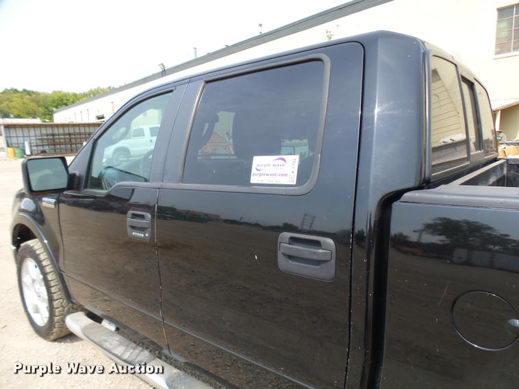 image for item K1792 2007 Ford F150 SuperCrew pickup truck