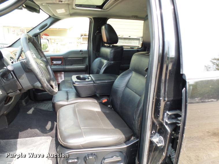 image for item K1792 2007 Ford F150 SuperCrew pickup truck