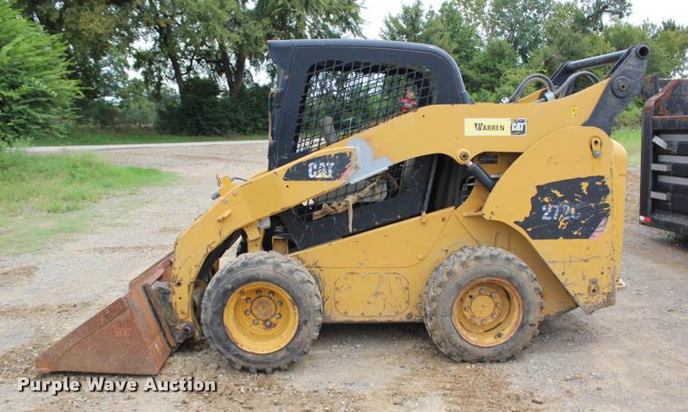 image for item L3213 2010 Caterpillar 272C skid steer