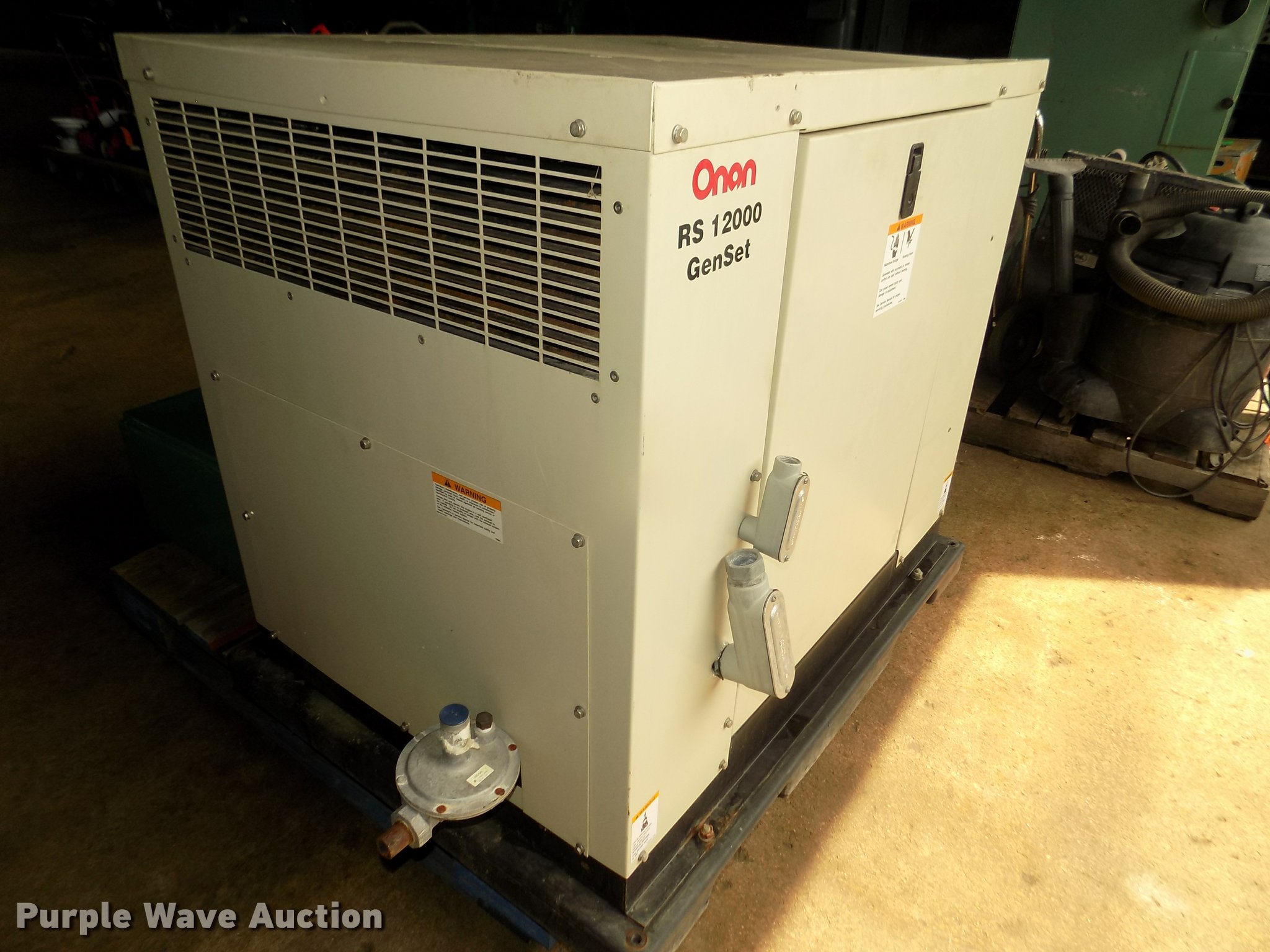 Onan RS12000 generator in Omaha, NE Item DA3094 sold Purple Wave