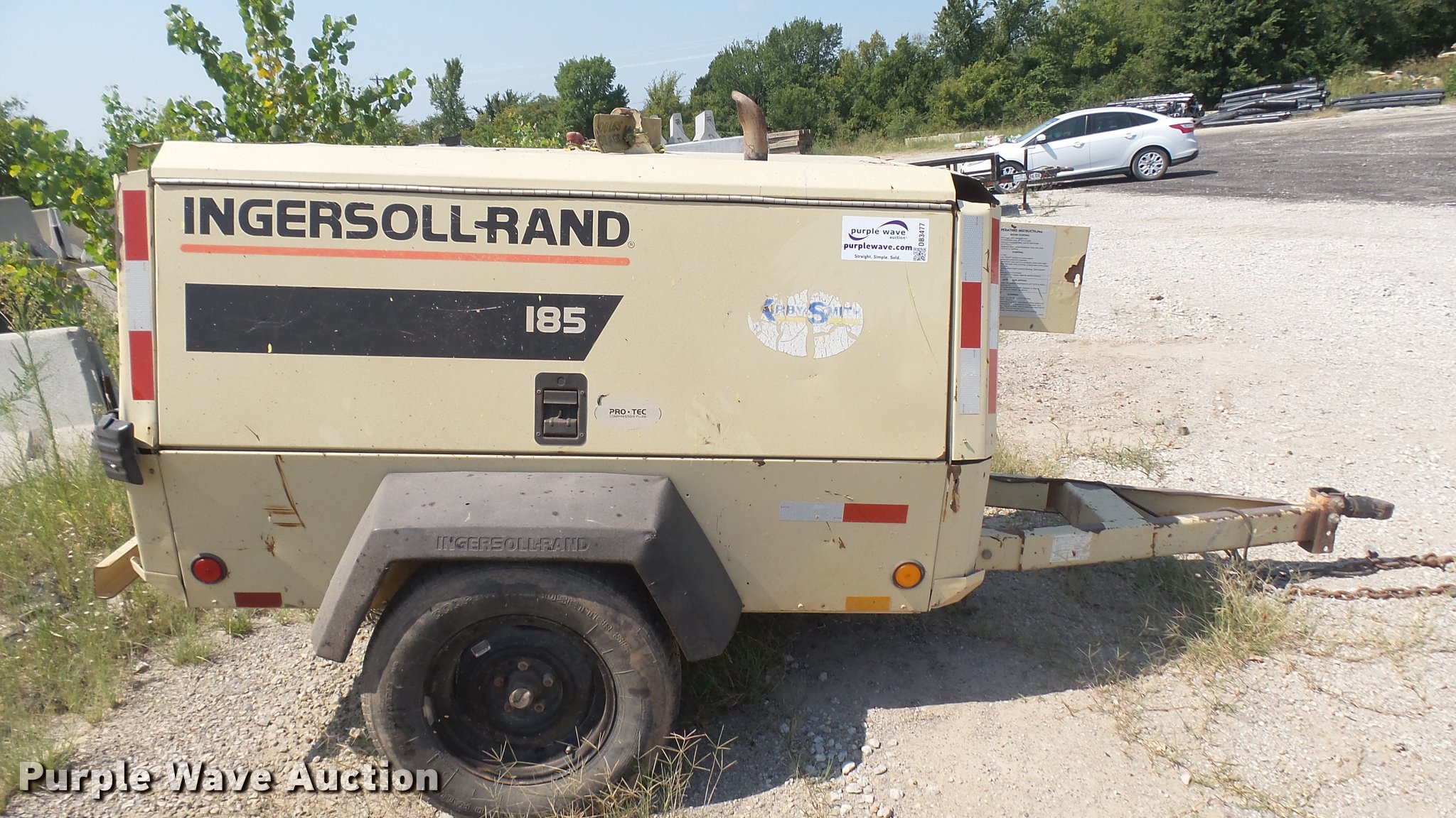 Ingersoll Rand 185 air compressor in Owasso, OK | Item DB3477 sold