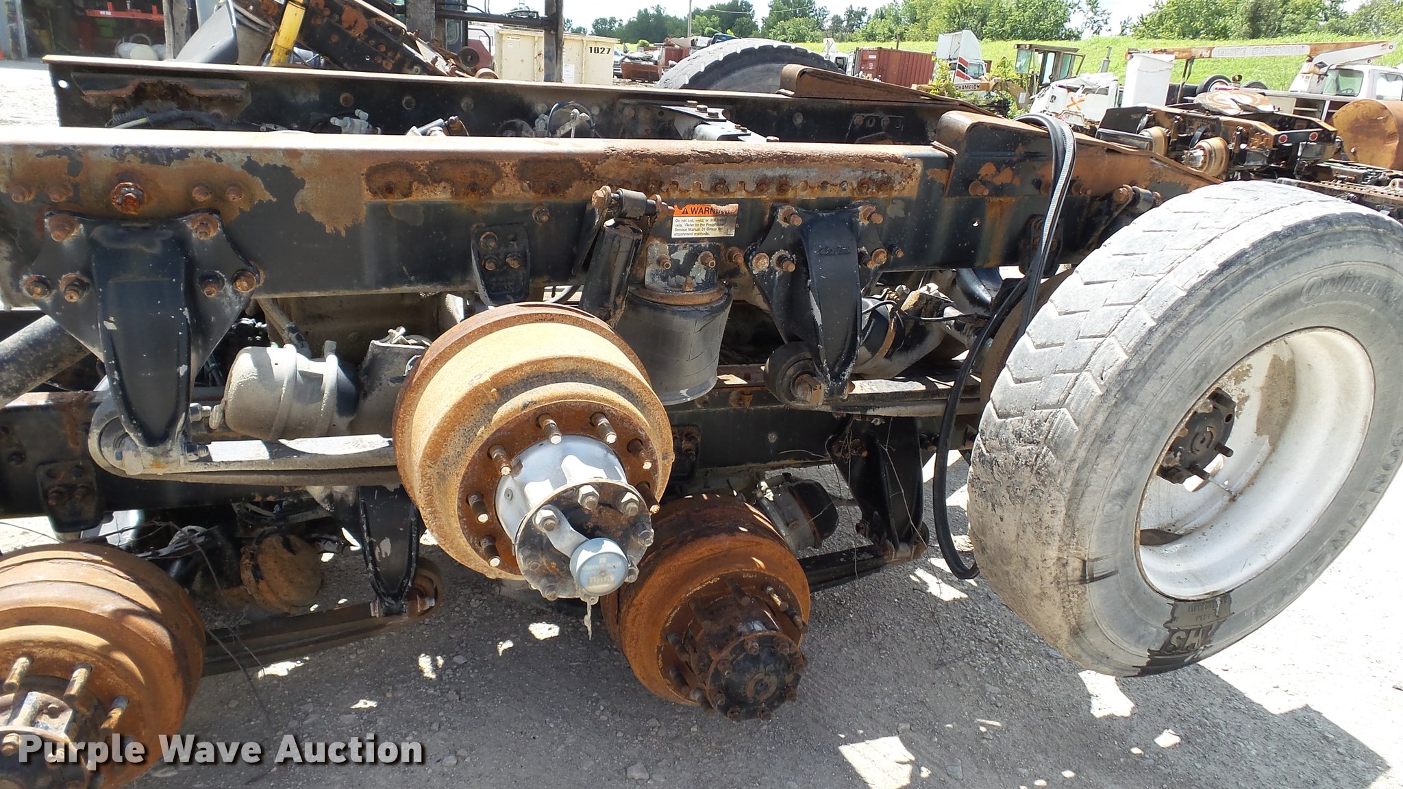 (2) Freightliner rear truck frame sections in Kansas City, KS | Item ...