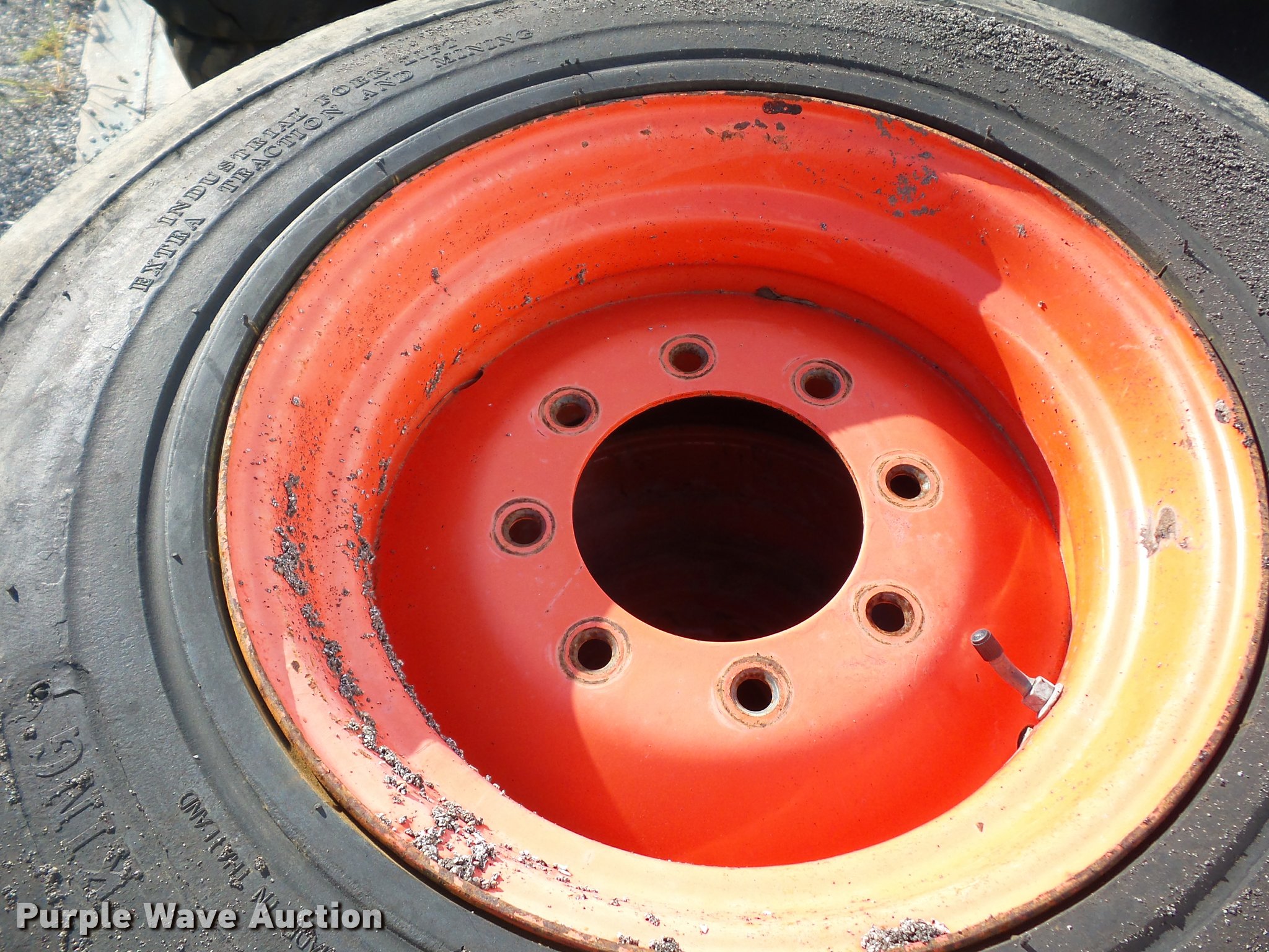 (4) tires and wheels in Lenexa, KS Item DD1615 sold Purple Wave