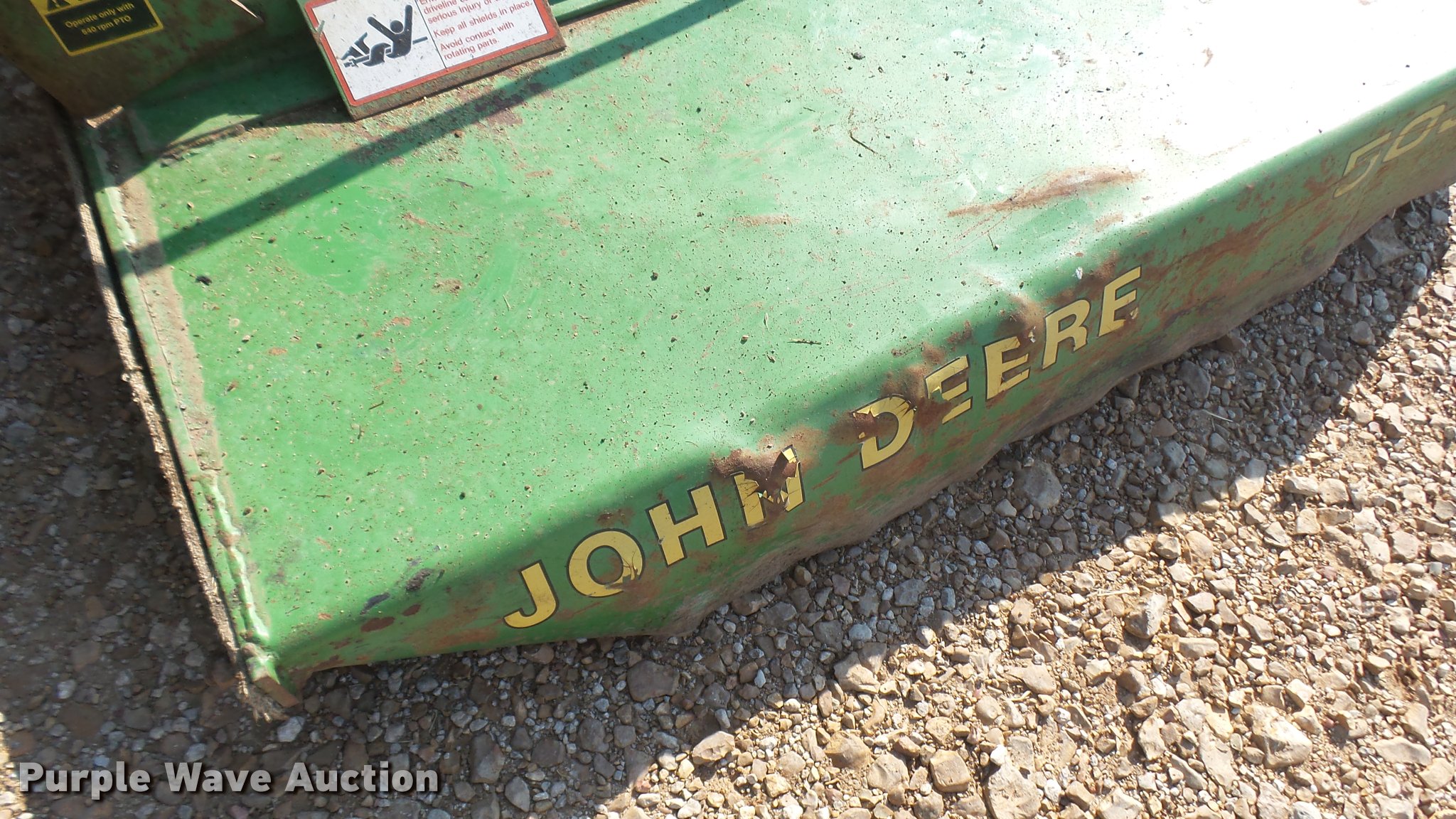 John Deere 503 rotary mower in Gridley, KS Item DR9250 sold Purple Wave