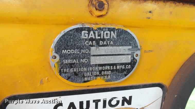 image for item DA1108 Galion T500L rigid frame motor grader