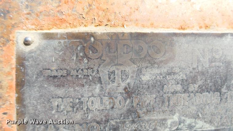 image for item DB3467 Toledo pipe threader