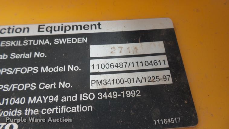 image for item DB3474 2005 Volvo L60E wheel loader