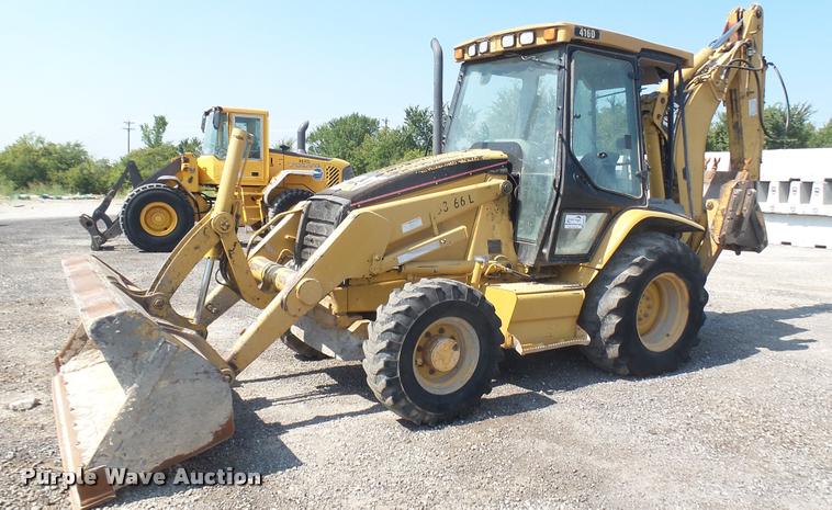 image for item DB3475 2002 Caterpillar 416D backhoe