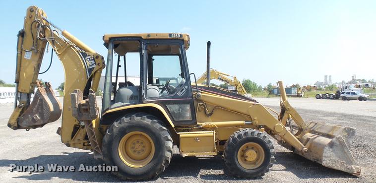 image for item DB3475 2002 Caterpillar 416D backhoe