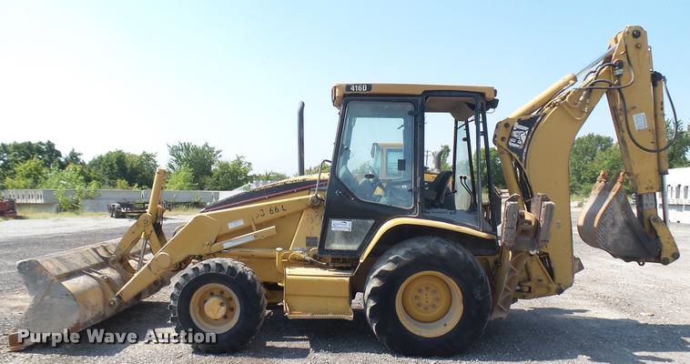 image for item DB3475 2002 Caterpillar 416D backhoe