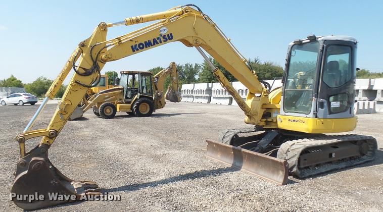 image for item DB3476 2005 Komatsu PC78MR-6 compact excavator