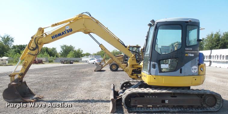 image for item DB3476 2005 Komatsu PC78MR-6 compact excavator