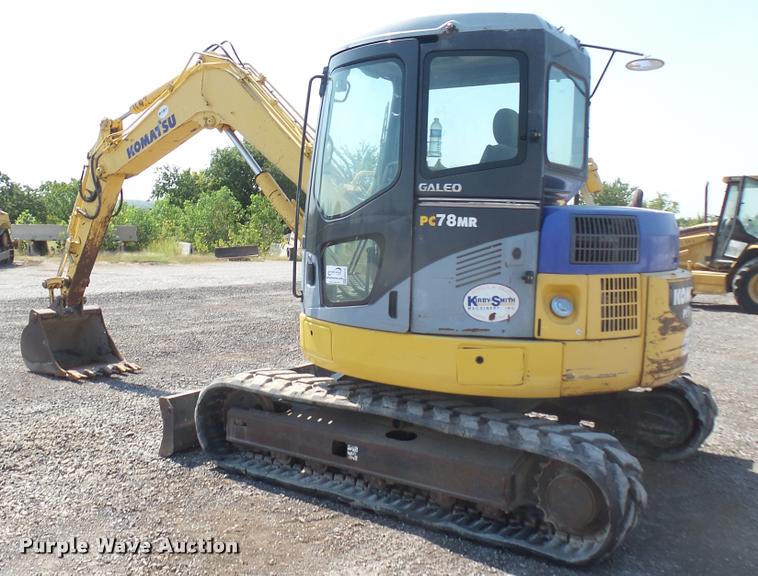 image for item DB3476 2005 Komatsu PC78MR-6 compact excavator