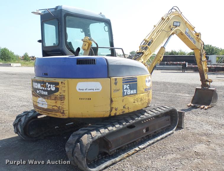 image for item DB3476 2005 Komatsu PC78MR-6 compact excavator