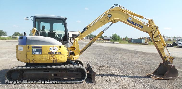 image for item DB3476 2005 Komatsu PC78MR-6 compact excavator