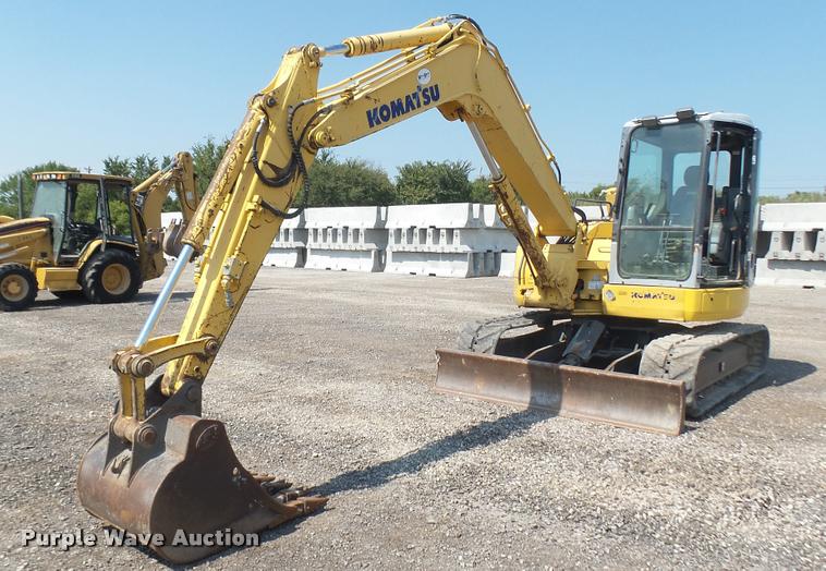 image for item DB3476 2005 Komatsu PC78MR-6 compact excavator