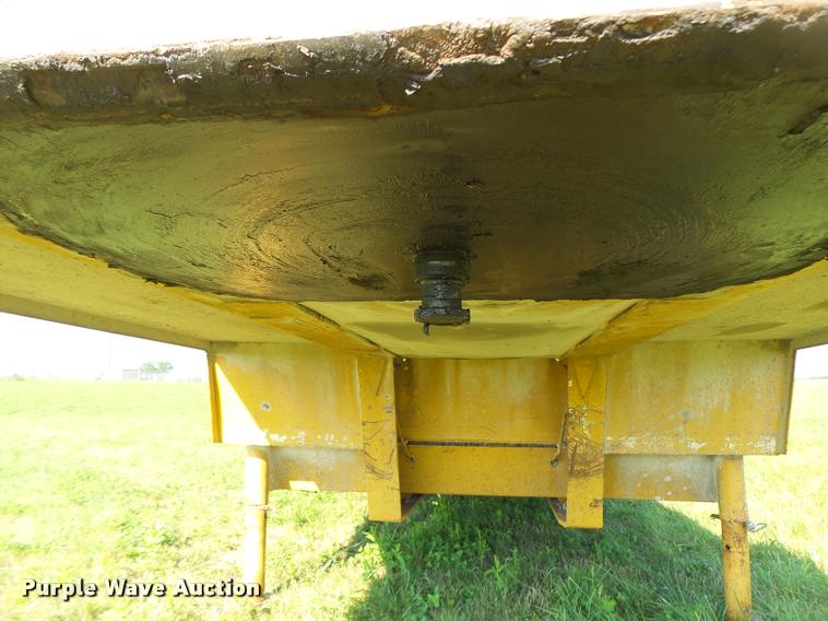 image for item DB5893 1972 Hyster lowboy equipment trailer