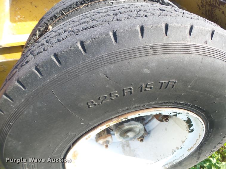 image for item DB5893 1972 Hyster lowboy equipment trailer