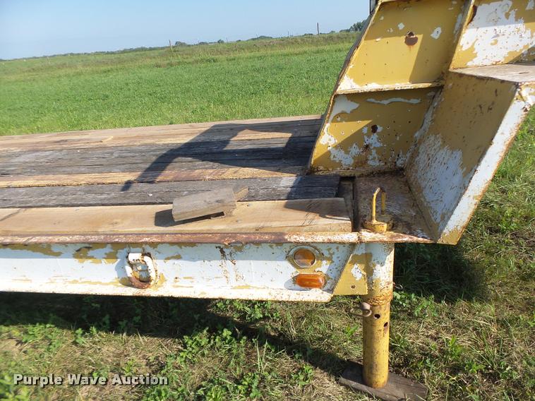 image for item DB5893 1972 Hyster lowboy equipment trailer
