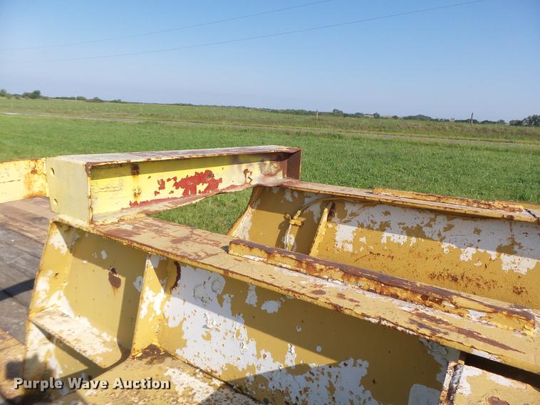 image for item DB5893 1972 Hyster lowboy equipment trailer