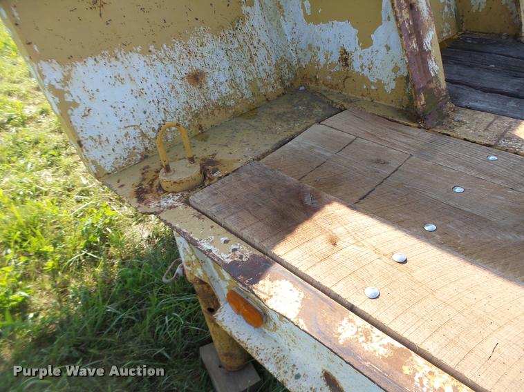 image for item DB5893 1972 Hyster lowboy equipment trailer