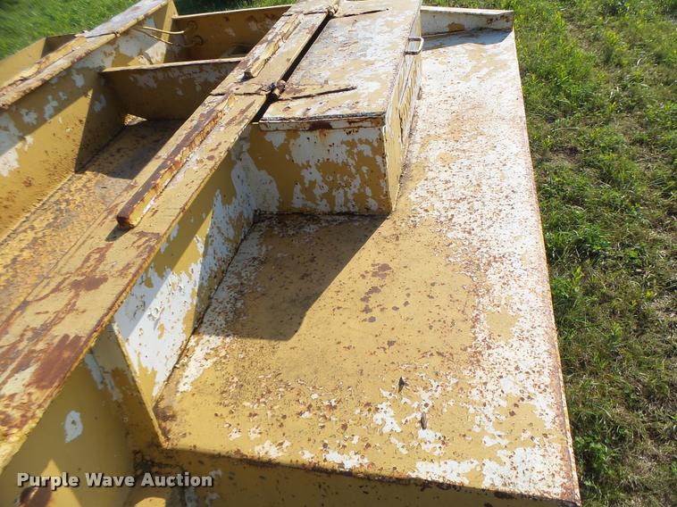 image for item DB5893 1972 Hyster lowboy equipment trailer