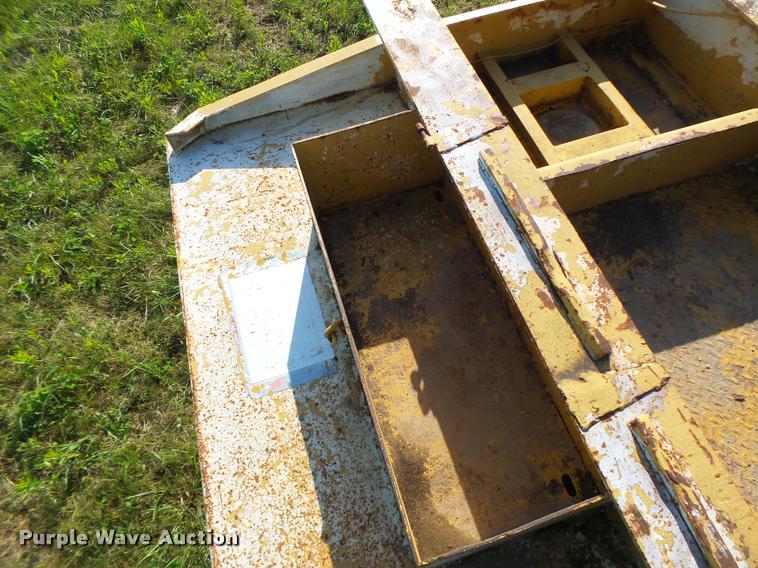 image for item DB5893 1972 Hyster lowboy equipment trailer