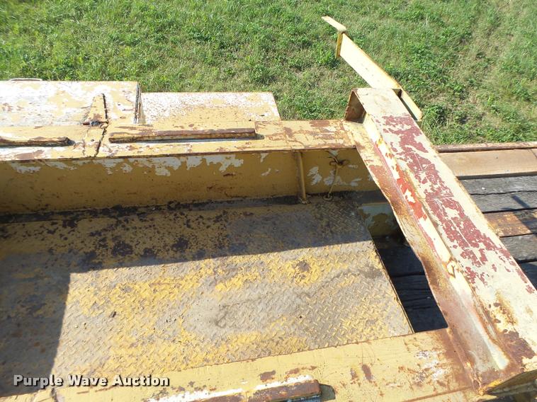 image for item DB5893 1972 Hyster lowboy equipment trailer