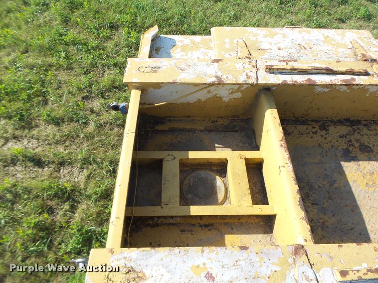 image for item DB5893 1972 Hyster lowboy equipment trailer