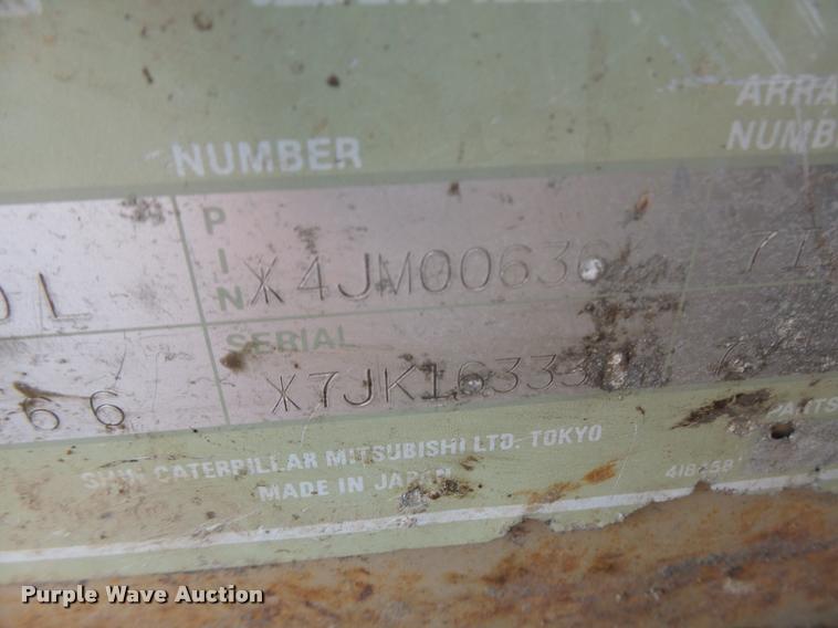 image for item DB5898 1995 Caterpillar 320L excavator