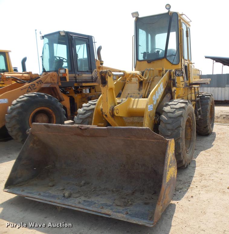 image for item DB6234 1989 John Deere 344E wheel loader