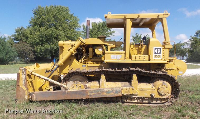 image for item DB6448 1972 Caterpillar D7F military dozer
