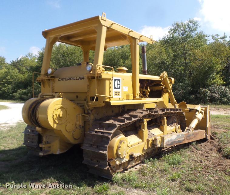 image for item DB6448 1972 Caterpillar D7F military dozer