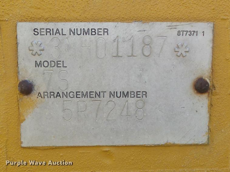 image for item DB6448 1972 Caterpillar D7F military dozer