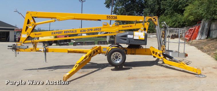 image for item DB6454 2007 Biljax 5533A boom lift