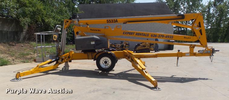 image for item DB6454 2007 Biljax 5533A boom lift
