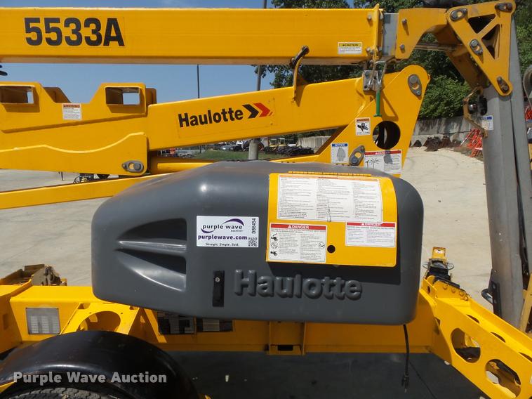 image for item DB6454 2007 Biljax 5533A boom lift