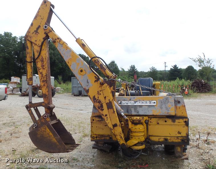 image for item DB6477 John Deere 2010 industrial tractor backhoe